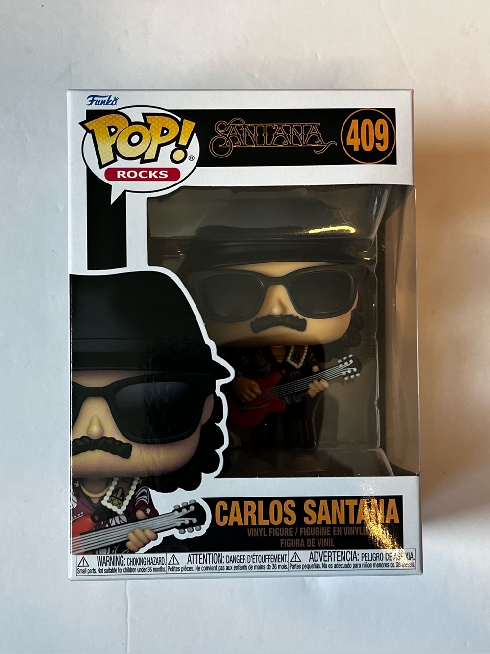 Funko Pop Rocks Carlos Santana 409